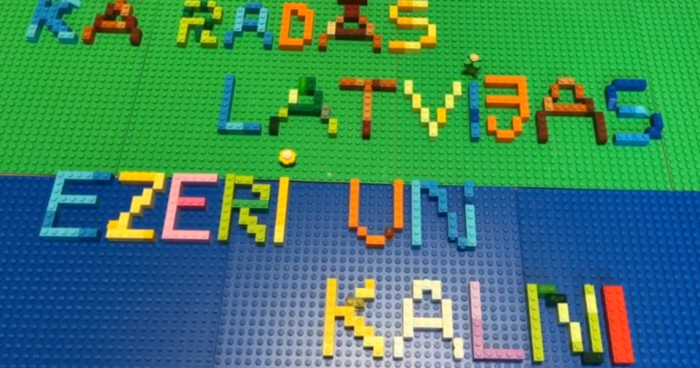 Lego Filma Ka Radas Latvijas Ezeri Un Kalni Ogres Sakumskola